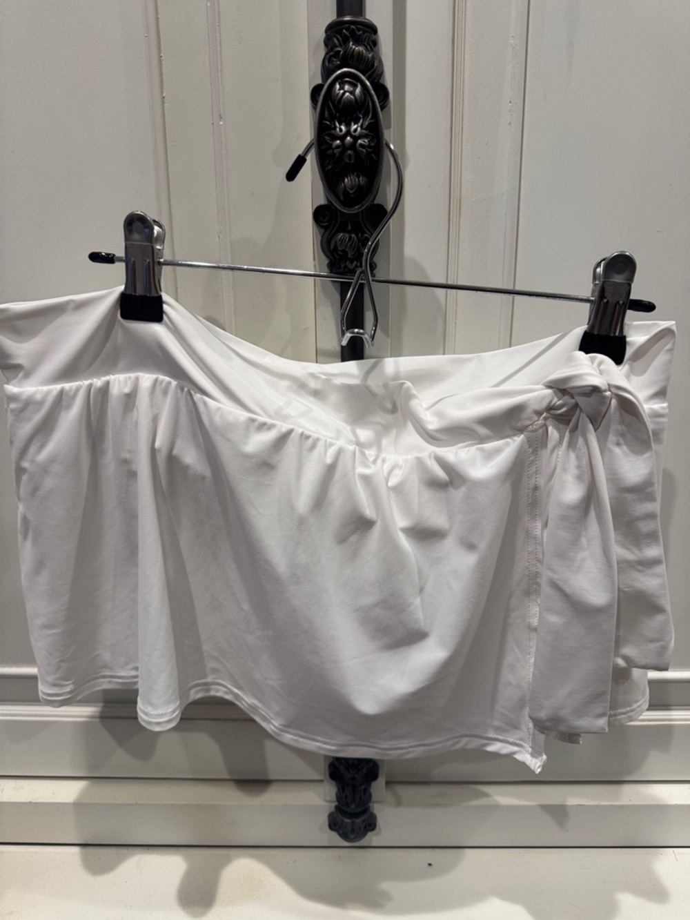 Tommy Bahama White Swim Skirt with Tie